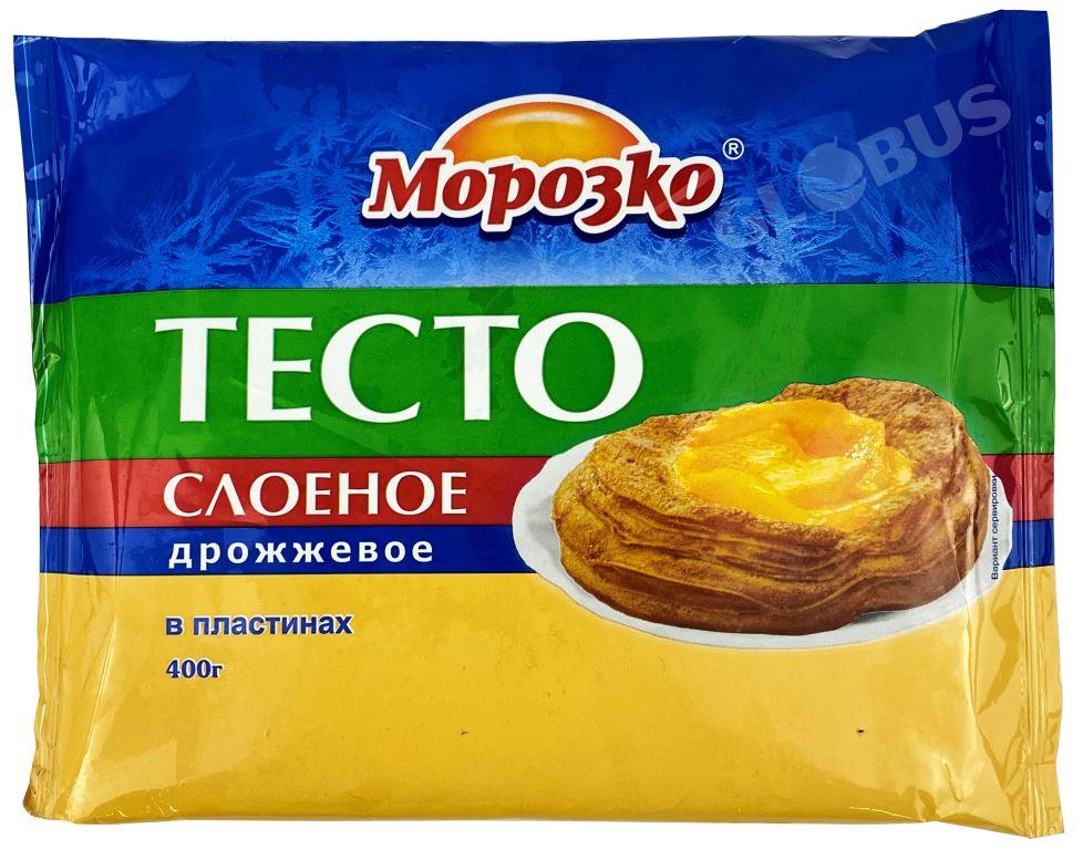 Тесто замороженное слоеное, дрожжевое купить в Минске на дом