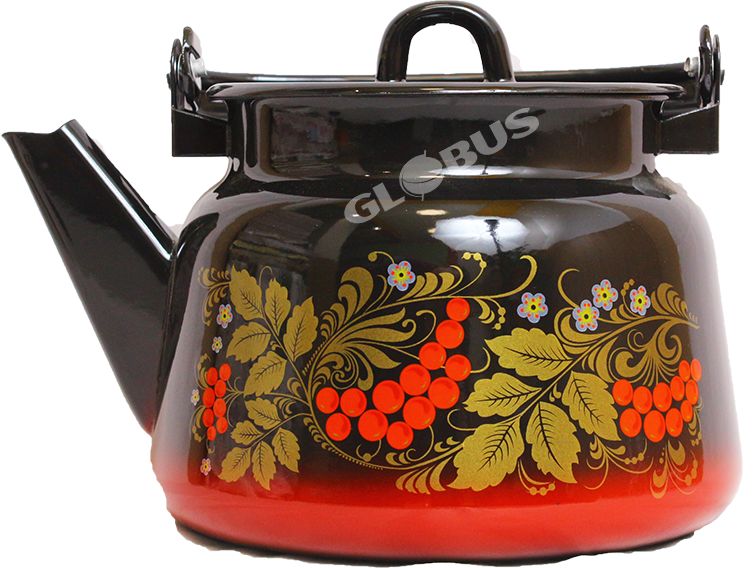 Чайник 3,5л декор эмалированный С : купить в Алматы | Интернет-магазин Marwin